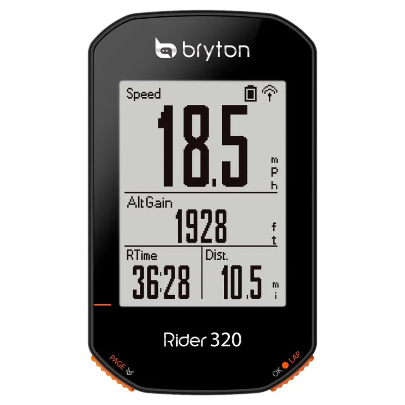 BRYTON Rider 320T GPS Cycle Computer w/ Cadence + Heart Rate Bundle -2