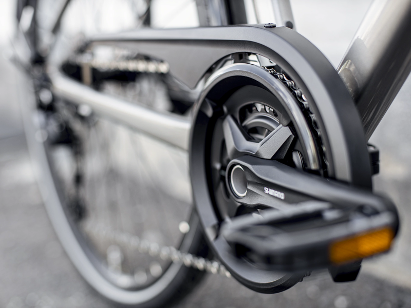 Trek Verve 3 Equipped Hybrid Bike 2021 Gunmetal -4