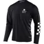 Troy Lee Designs Flowline LS MTB Jersey Service Black 
