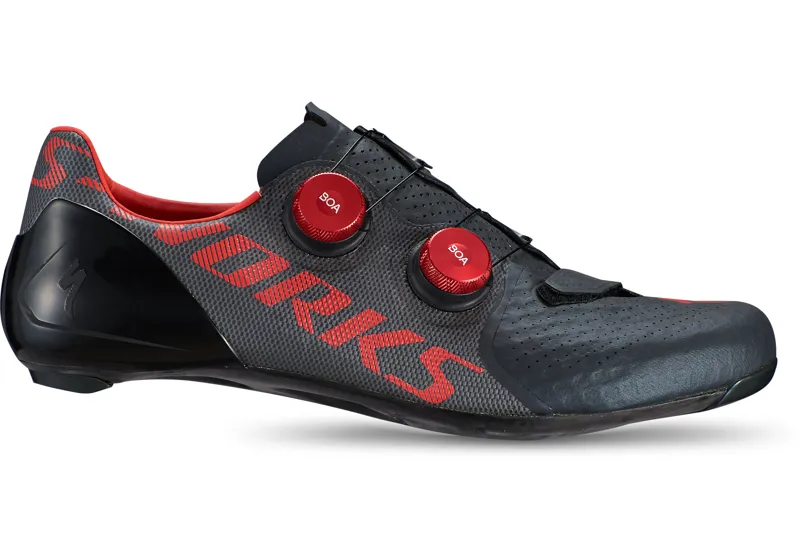 Specialized SWorks 7 Road Shoe Black/RED-1