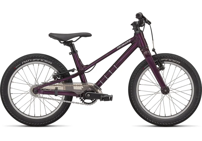 Specialized Jett 16 Single Speed Kids Mountain Bike Berry/UV Lilac-1