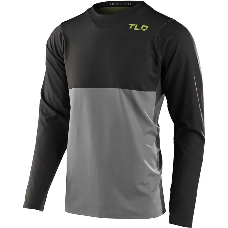 Troy Lee Designs Skyline Chill LS MTB Jersey Breaks Carbon-1