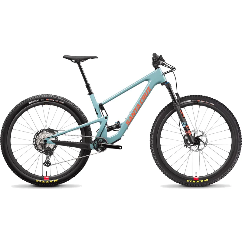 Santa Cruz Tallboy C XT RSV Mountain Bike 2022 Gloss Aqua-1