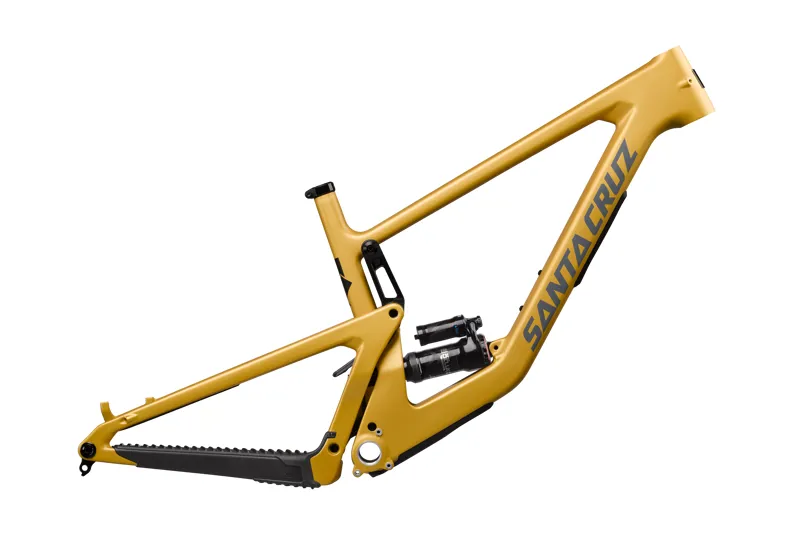 Santa Cruz Bronson CC Carbon Mountain Bike Frameset 2022 Paydirt Gold-1