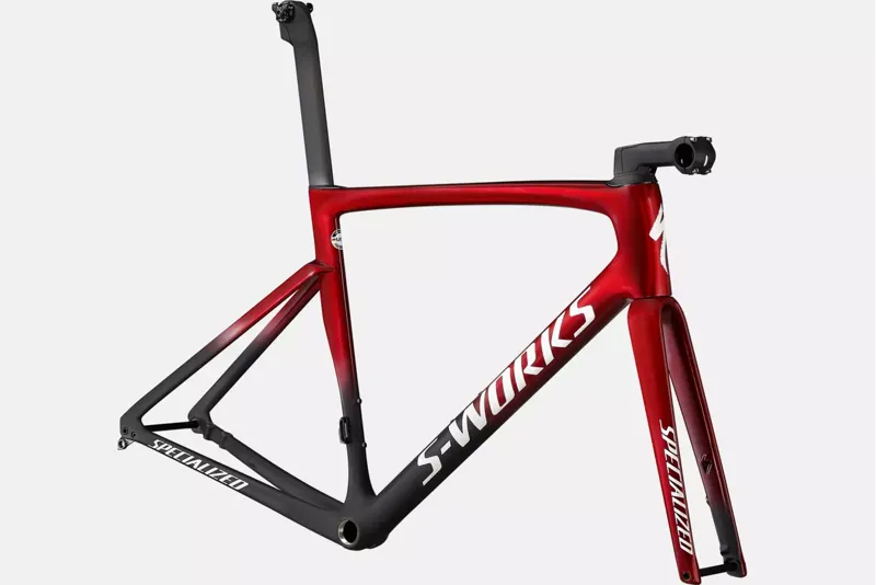 Specialized Sworks Tarmac SL7 Disc Frameset 2022 Red Tint/White/Black-1