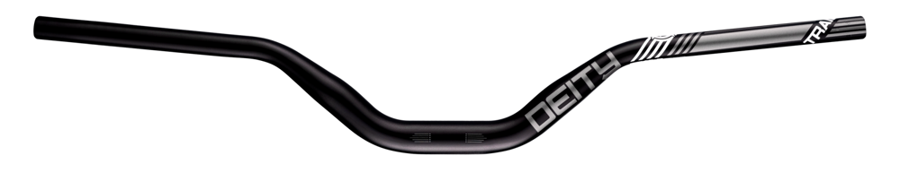 Deity Highside 35mm Aluminium MTB Handlebars 800mm 80mm Rise Stealth