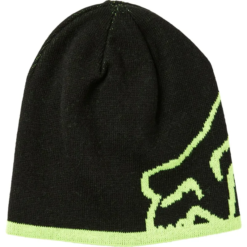Fox Streamliner Reversible One Size Beanie Fluorescent Yellow/Black-1