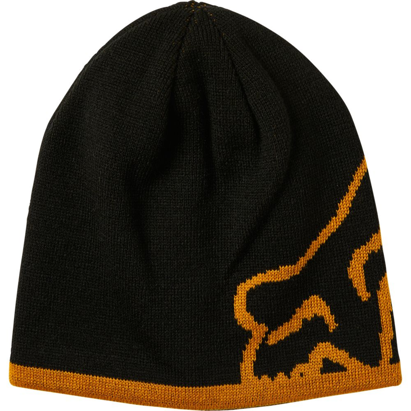 Fox Streamliner Reversible One Size Beanie Black/Gold-1
