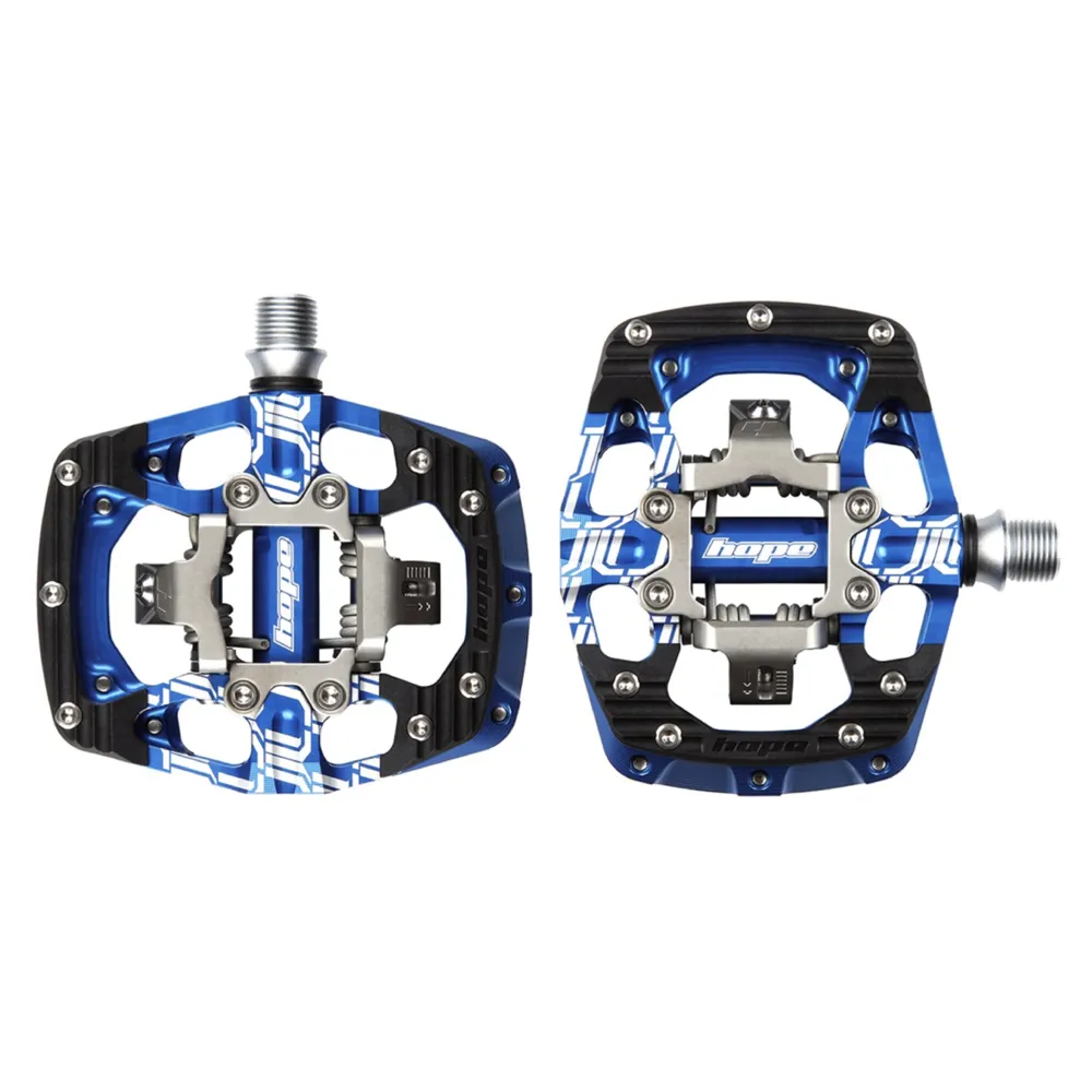 Hope Hope Union Gravity Trail Pedals Blue