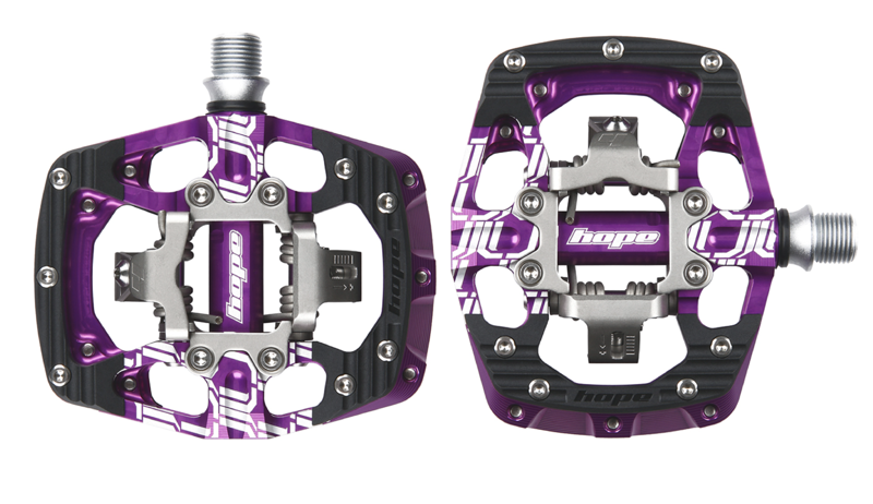 Hope Union Gravity Trail Pedals Purple-1