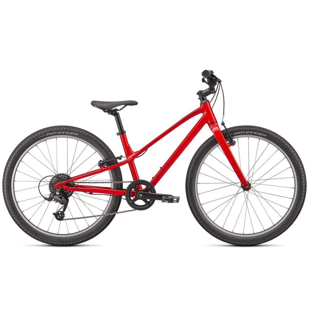 Specialized Jett 24 Kids Mountain Bike 2022 Gloss Flo Red/Black