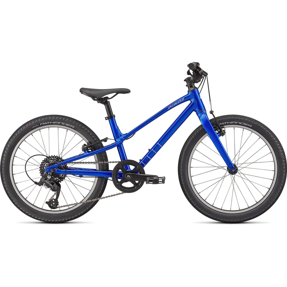 Image of Specialized Jett 20 Kids Mountain Bike 2022 Gloss Cobalt/Ice Blue