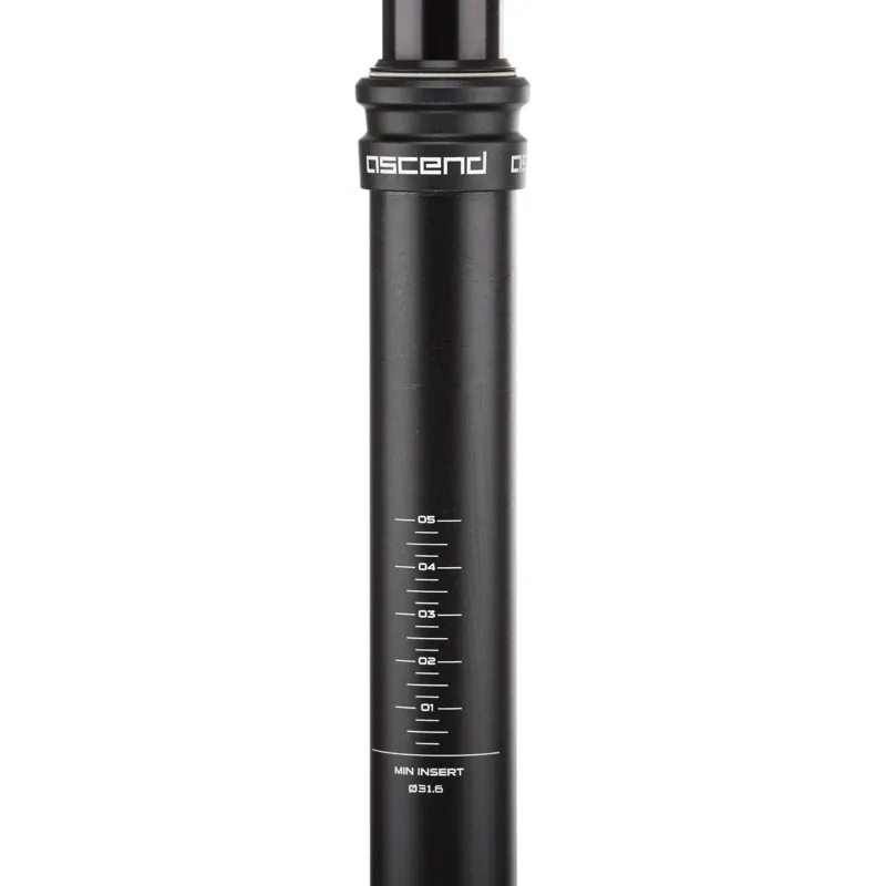 Brand-X Ascend XL Dropper Seatpost 170mm 30.9mm 499mm Black-3