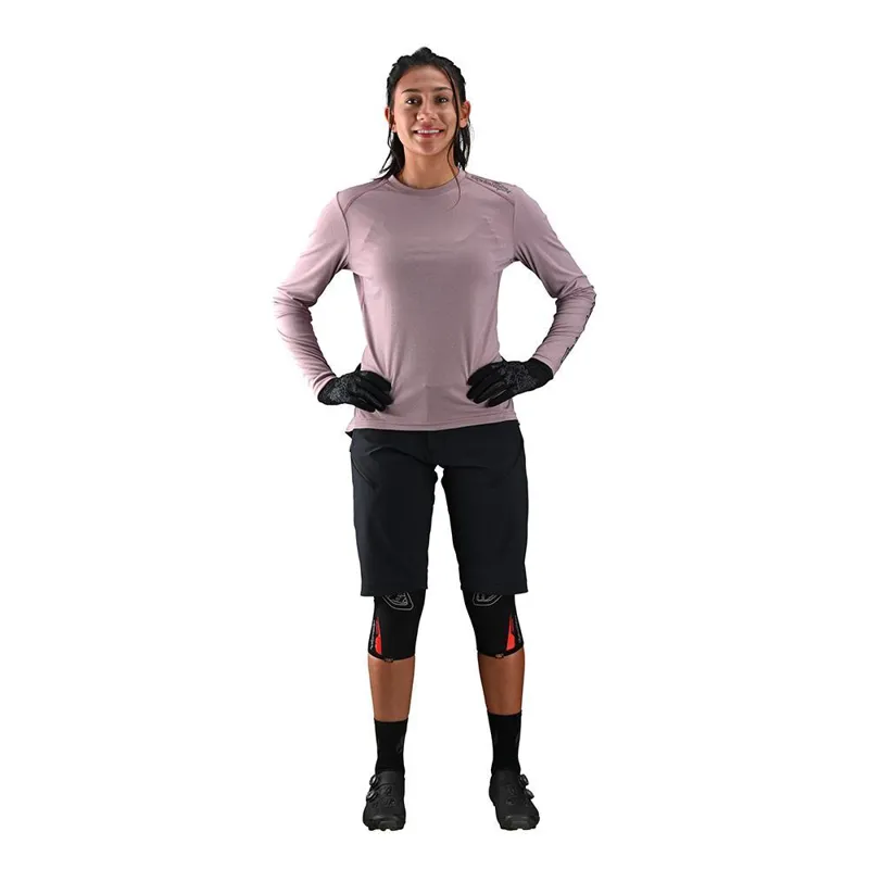 Troy Lee Designs Lilium Womens MTB Shorts with Liner Black-2