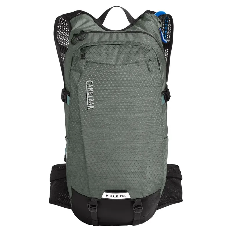 Camelbak MULE Pro 14L Hydration Backpack 3L/100oz Agave Green/Black-1