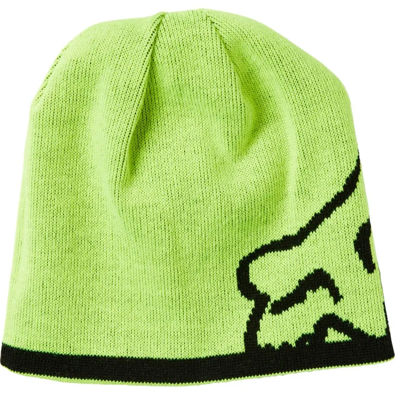 Fox Streamliner Reversible One Size Beanie Fluorescent Yellow/Black-2