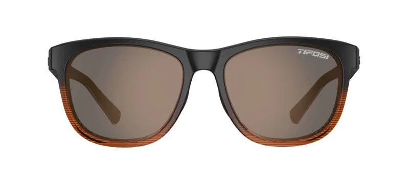 Tifosi Swank Single Lens Sunglasses Brown/Fade-2