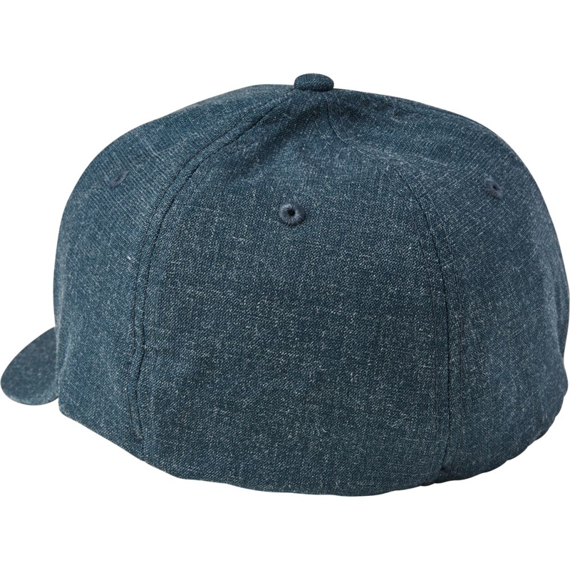 Fox Pushin Dirt Flexfit Hat Dark Indigo-1