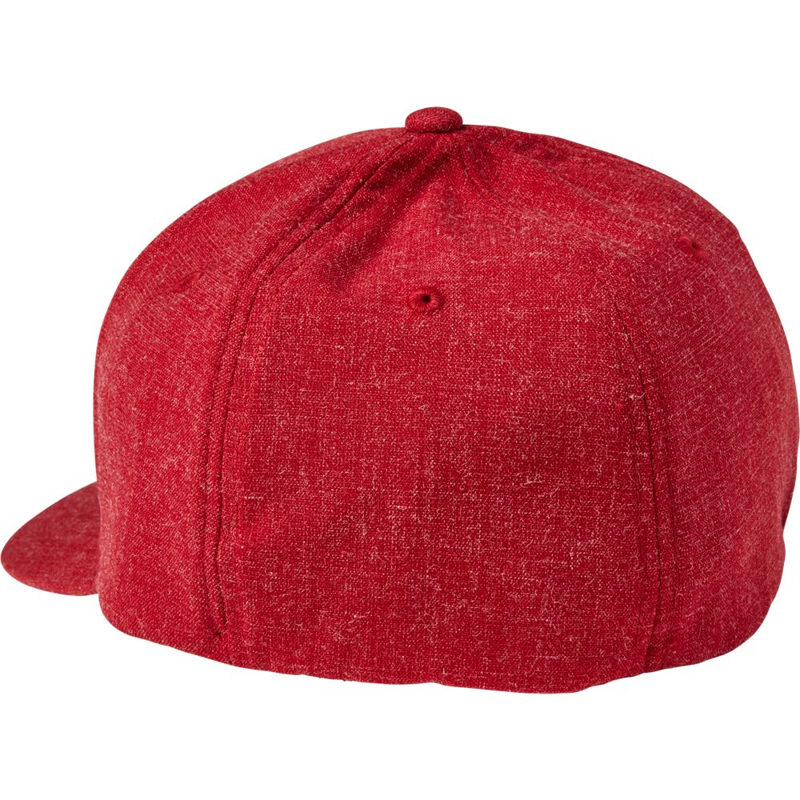 Fox Badge Flexfit Hat Chili Red-1