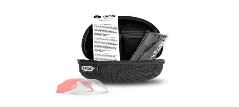 Tifosi Tsali Performance Sunglasses 3-Lense/Matte Black-2