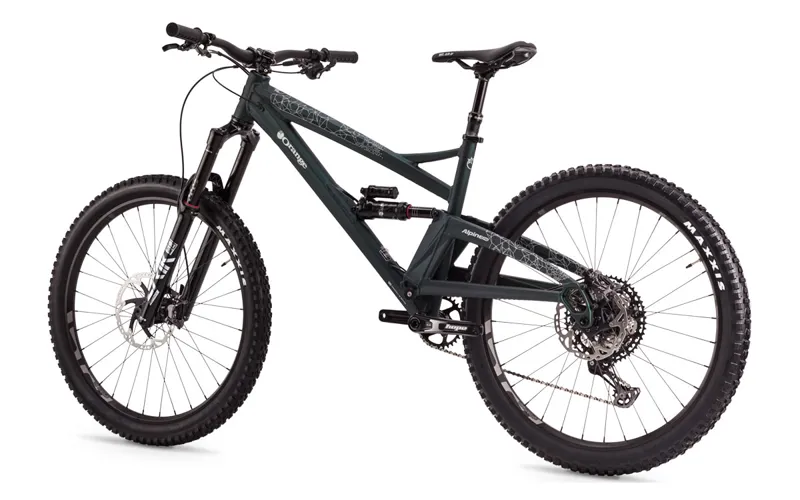 Orange Alpine Evo LE Shimano XT 12sp Mountain Bike 2022 Stealth Green-2