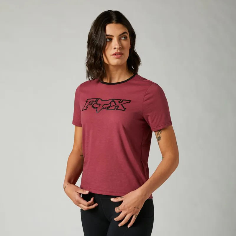 Fox Kickstart Womens Short Sleeve Tee Purple Haze-2