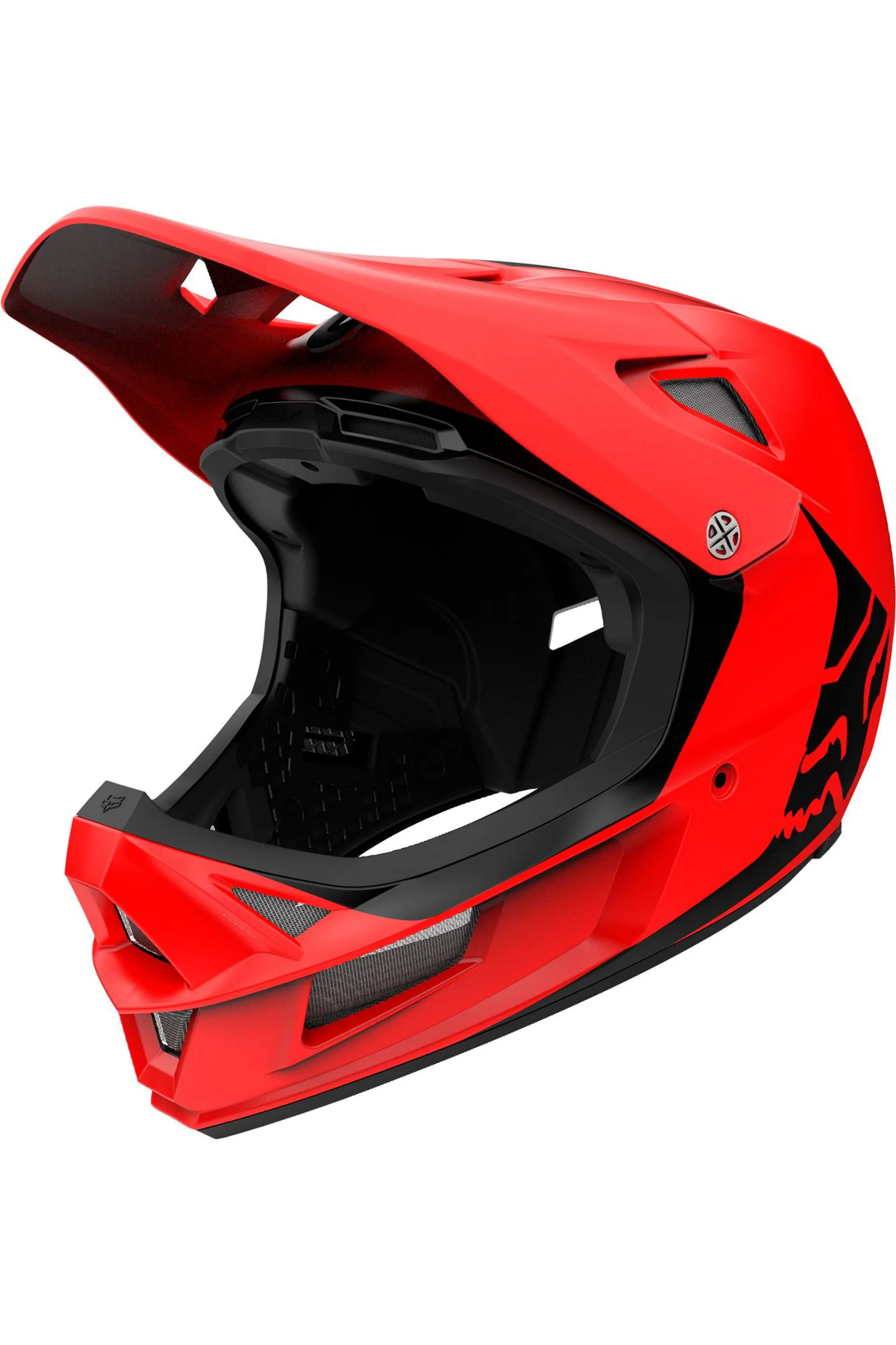Fox Racing Visiera Di Ricambio Per Casco Rampage Comp – Infinite, Rosso, Taglia Unica