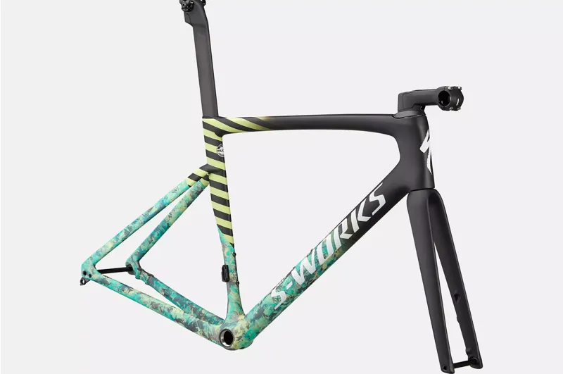 Specialized Sworks Tarmac SL7 Disc Frameset 2022 Carbon/Lagoon/Abalone-1