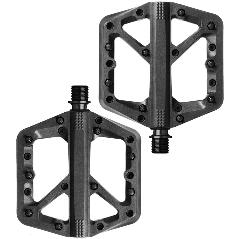 Crank Brothers Stamp 3 Flat MTB Pedals Black -2