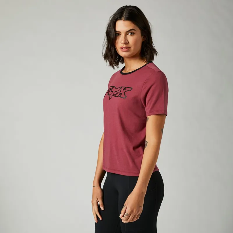 Fox Kickstart Womens Short Sleeve Tee Purple Haze-3