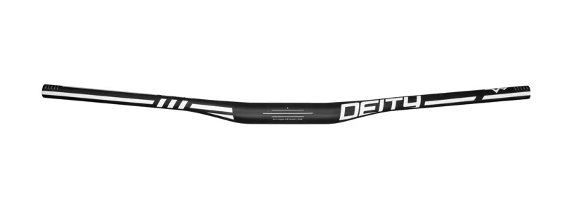 Deity Skywire Carbon 800mm MTB Handlebar 35 Bore 15mm Rise CHROME-1