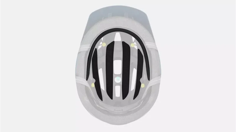 Specialized Shuffle Youth LED MIPS Helmet Satin Cast Blue Metallic Wild-2