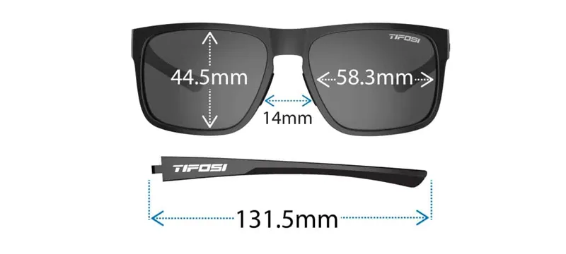Tifosi Swick Fototec Single Lens Sunglasses Blackout/Smoke Fototec-4