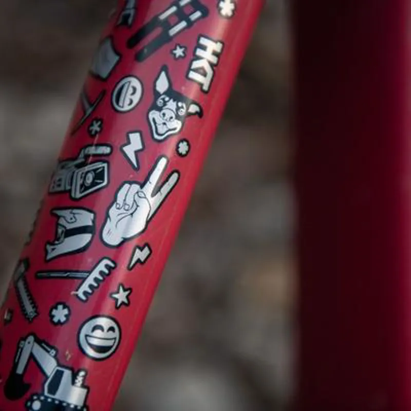 HKT Protec Vero Sandler Collab Frame Protection Kit XL Gloss White/BLK-4