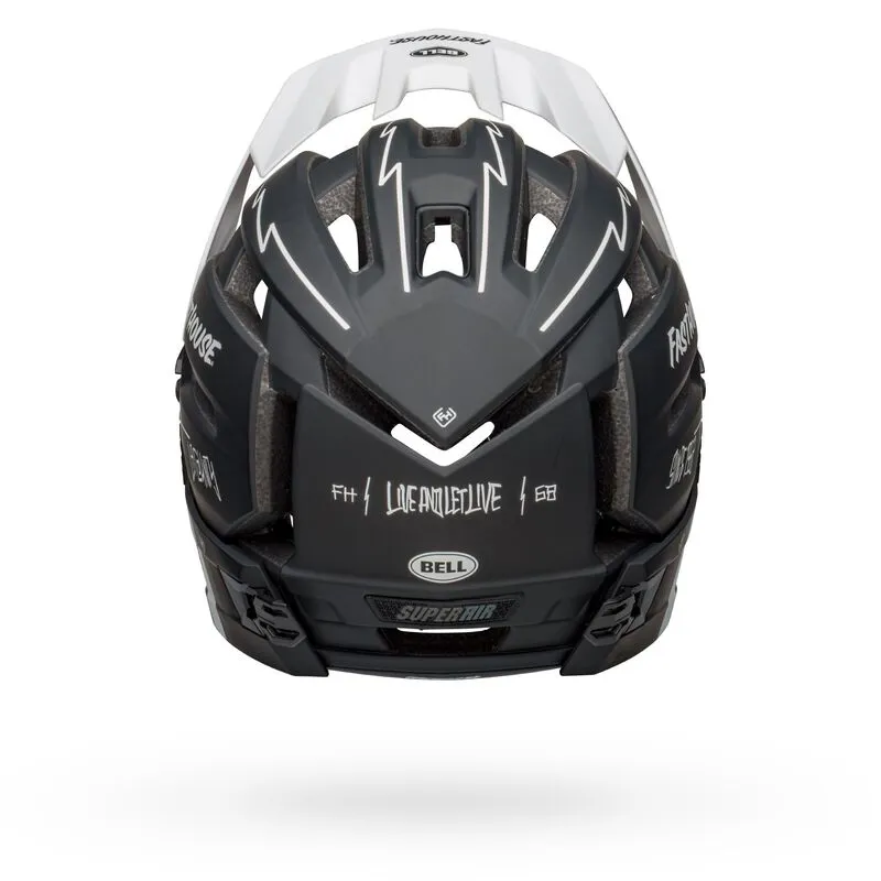 Bell Super Air R Spherical Full Face MTB Helmet Fasthouse Matt Blk/Wht-4