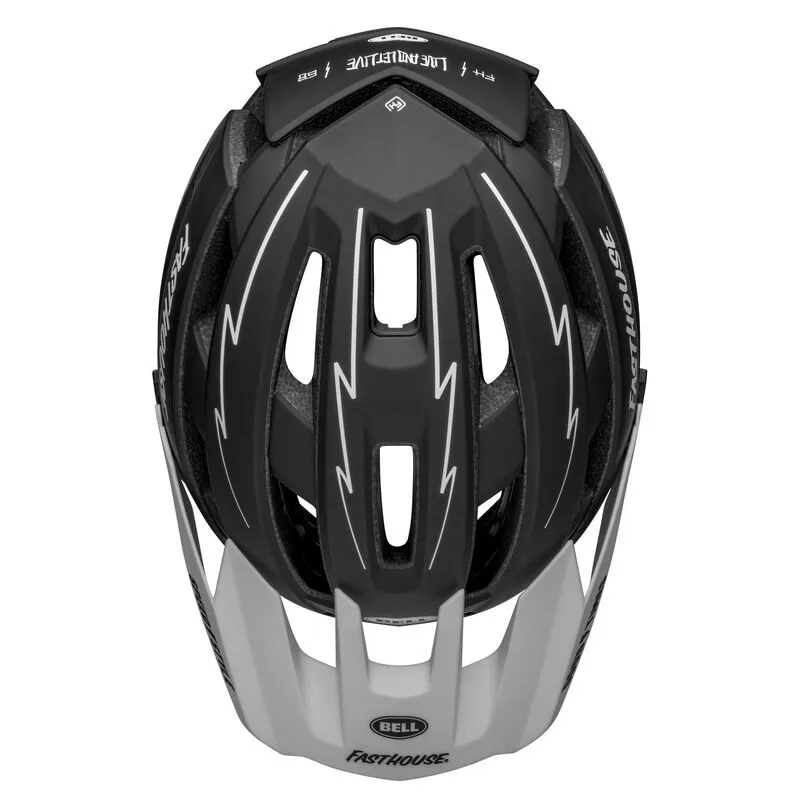 Bell Super Air R Spherical Full Face MTB Helmet Fasthouse Matt Blk/Wht-5