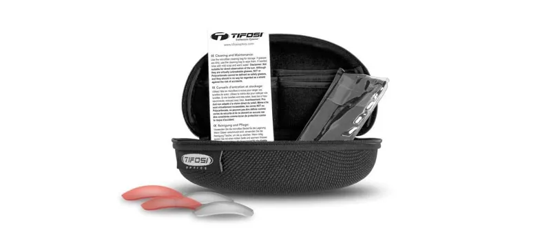 Tifosi Vero Cycling Sunglasses 3-lense Gloss Black-6