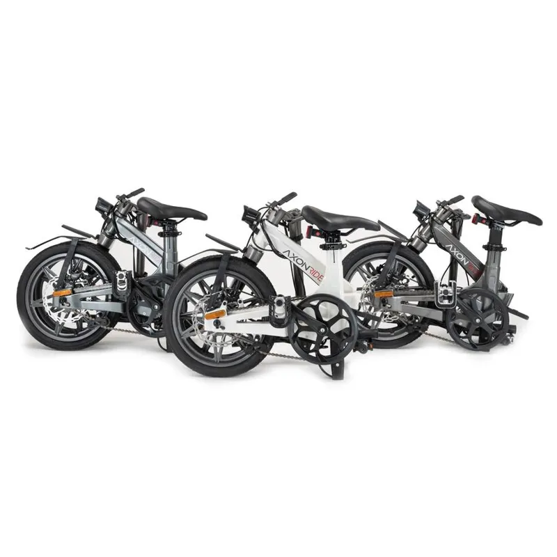 Axon Rides Pro Electric Folding Bike Dark Grey -5
