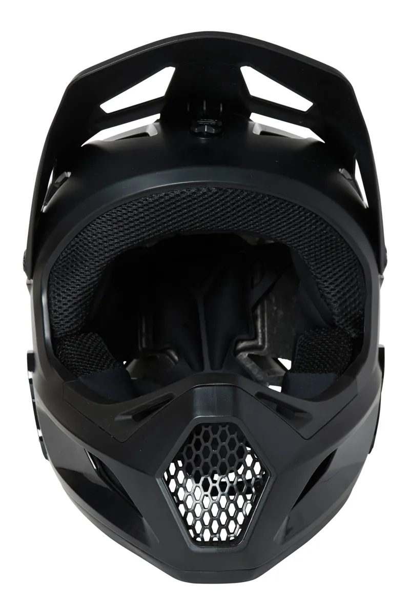 Fox Rampage Youth Full Face MTB Helmet Black/Black-4