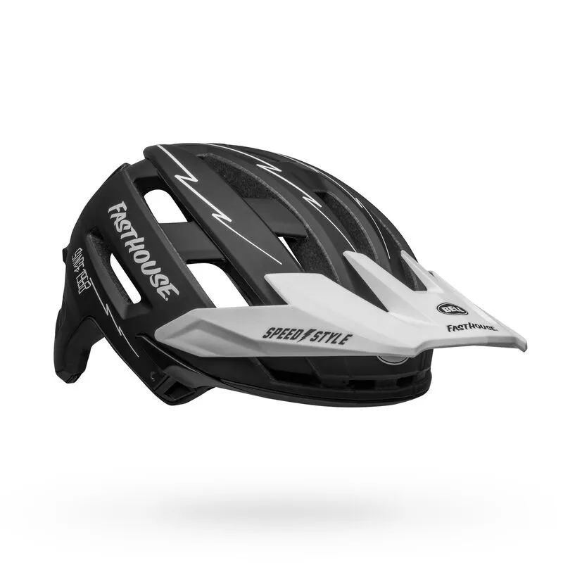 Bell Super Air R Spherical Full Face MTB Helmet Fasthouse Matt Blk/Wht-7