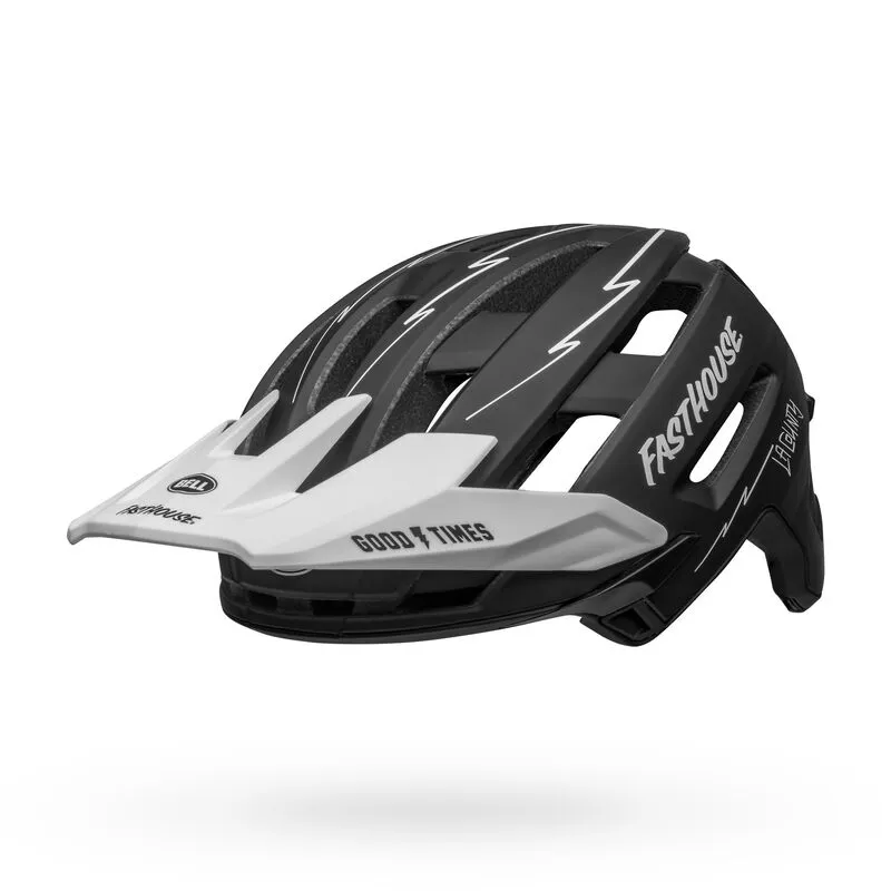 Bell Super Air R Spherical Full Face MTB Helmet Fasthouse Matt Blk/Wht-8