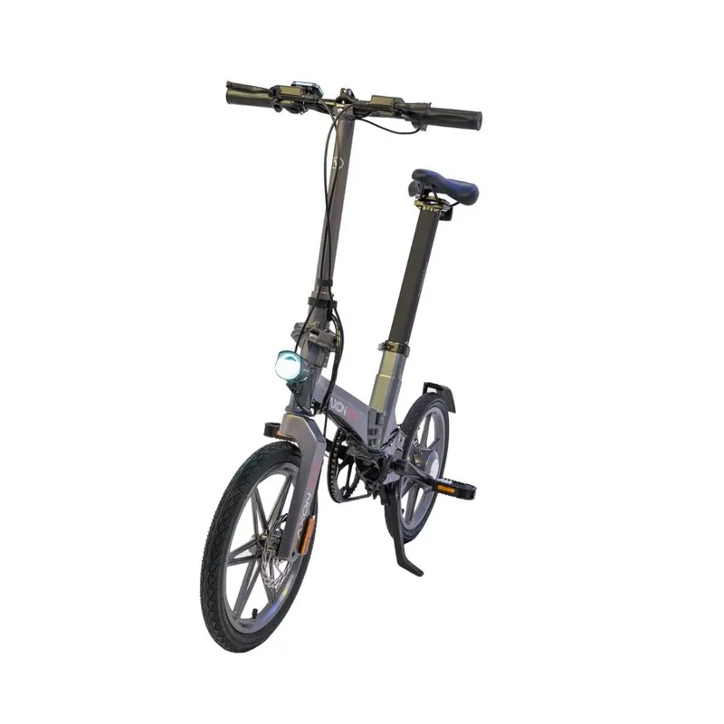 Axon Rides Pro Electric Folding Bike Dark Grey -1
