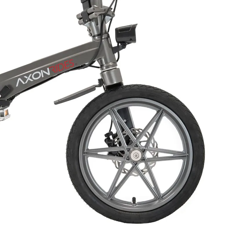 Axon Rides Pro Electric Folding Bike Dark Grey -3