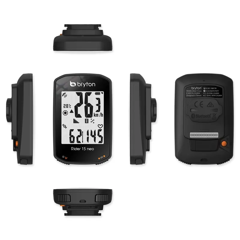 BRYTON Rider 15e Neo GPS Cycle Computer Black-2