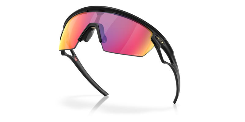 Oakley Spheara Sunglasses High Bridge Fit Matte Black/Prizm-4