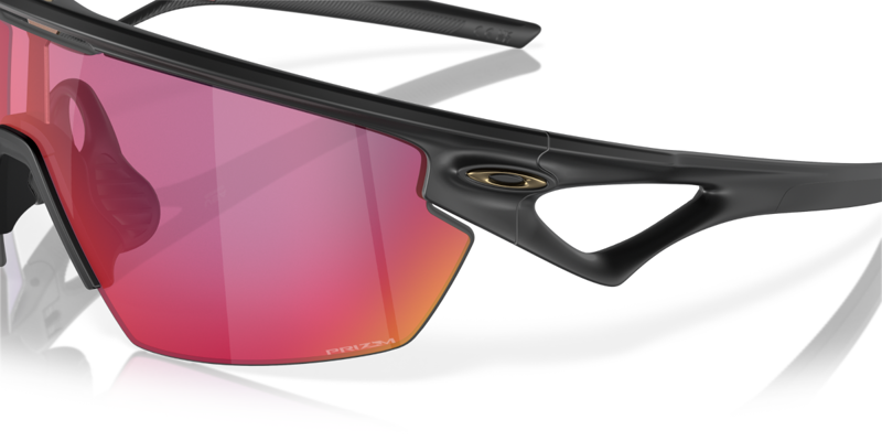 Oakley Spheara Sunglasses High Bridge Fit Matte Black/Prizm-5
