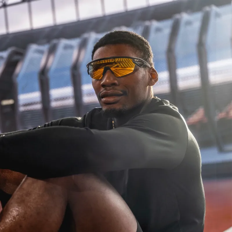 Oakley Spheara Sunglasses High Bridge Fit Matte Carbon/Prizm 24k Lens-7