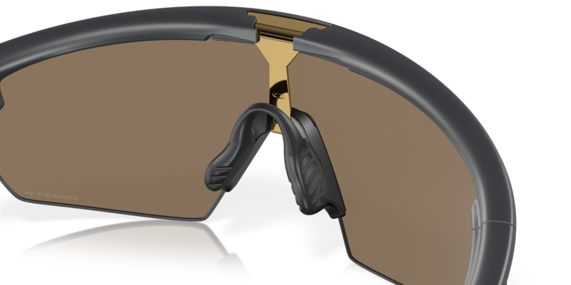 Oakley Spheara Sunglasses High Bridge Fit Matte Carbon/Prizm 24k Lens-6