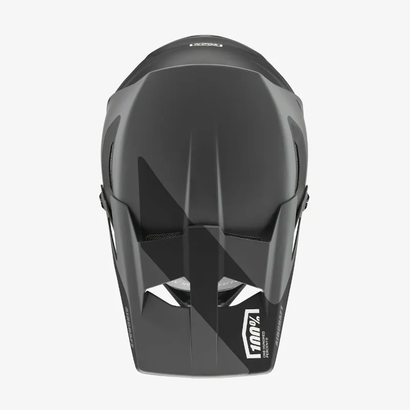 100 Percent Aircraft Composite Full Face Helmet LTD Black-1
