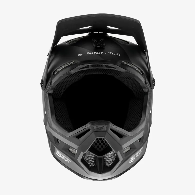 100 Percent Aircraft Composite Full Face Helmet LTD Black-3
